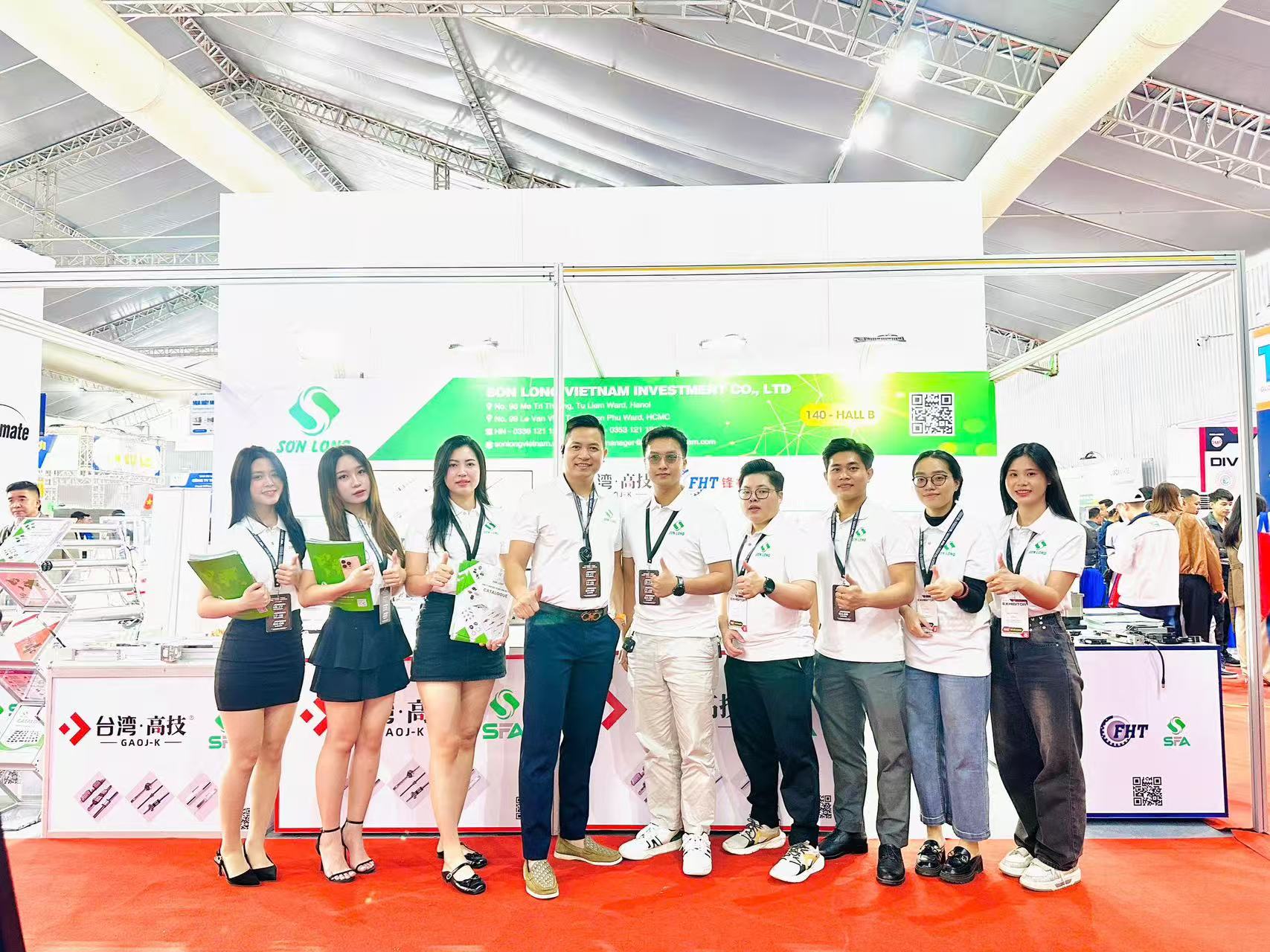 2025年11.5日台湾高技越南代理商亮相越南北宁自动化展！